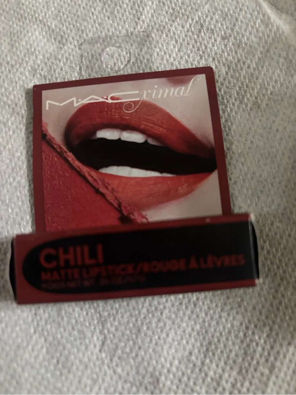 MAC Cosmetics Chili Matte Lipstick - Warm Brick Red